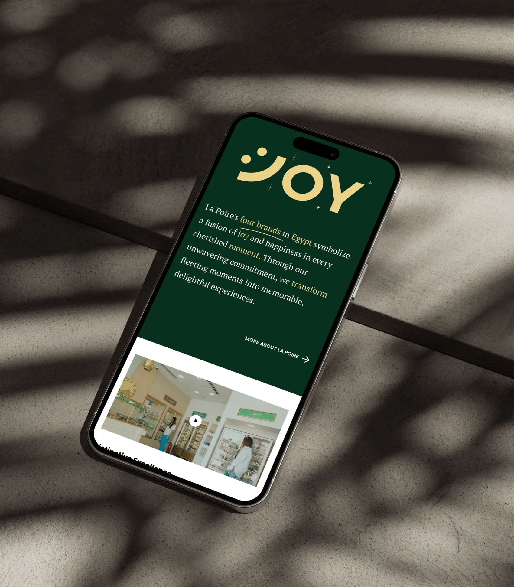 la poire corporate website design & development